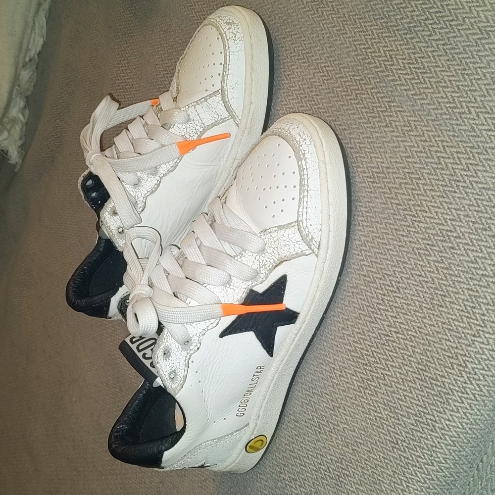 Boys Golden Goose Ballstar Sneakers Size 28